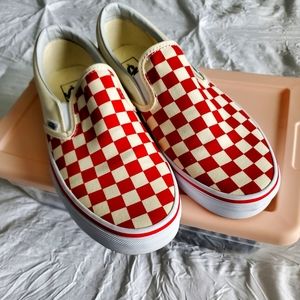 Vans, red size 8.5 sneaker